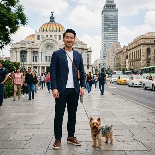 Stylish Mingyu in Mexico City | Urban Fashion Photoshoot