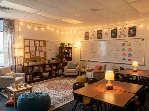 Cozy Math Classroom Ideas