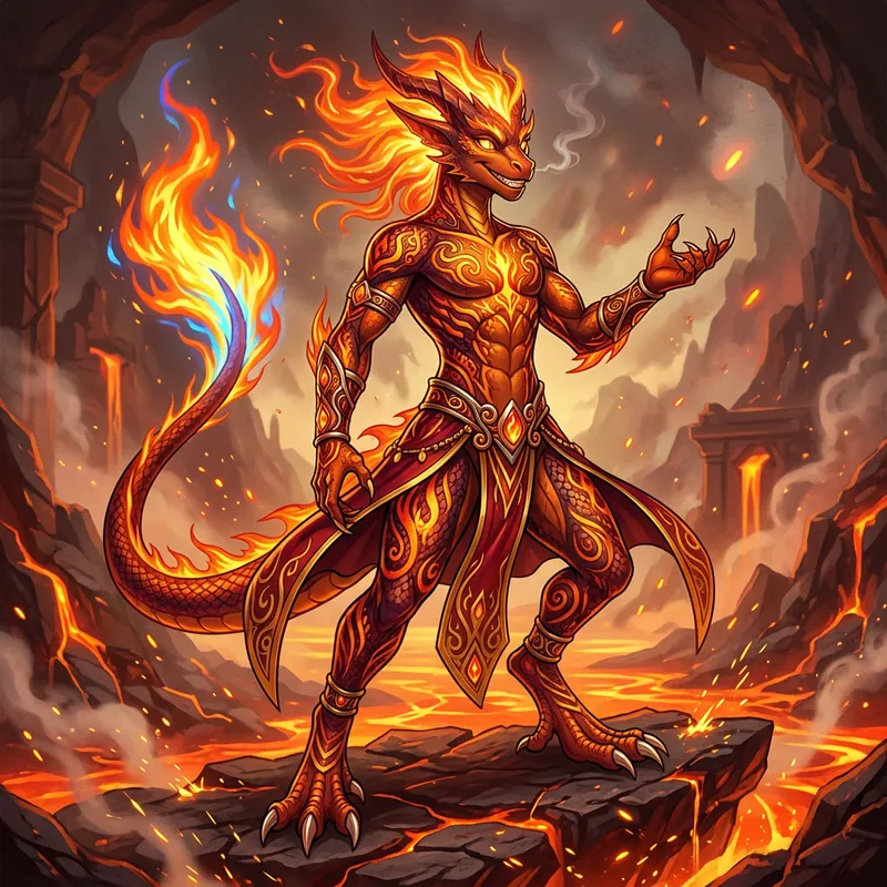 Fiery Pokemon Inspired by Mythical Personality | Canserbero Tribute