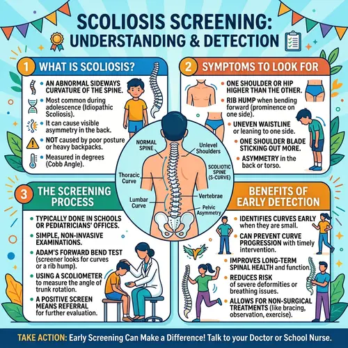 Scoliosis Screening: Learn Symptoms, Process & Benefits