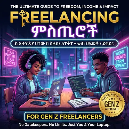 Neon-Cyberpunk Freelancing Guide for Gen Z