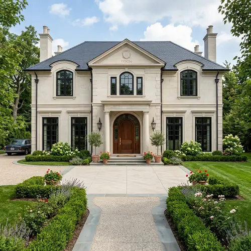 Elegant 2-Story Luxurious Home Design