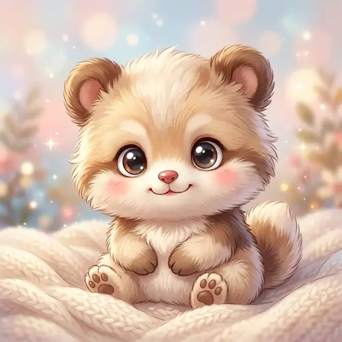 Cute Small Animal Avatar - Adorable Furry Creature