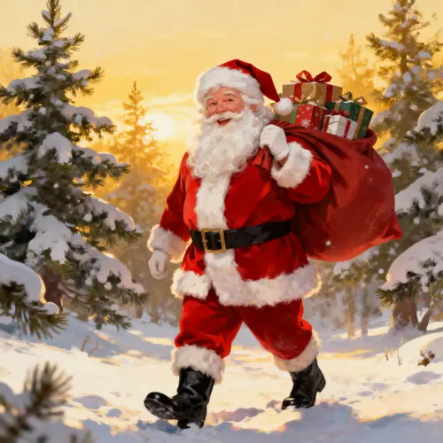 Festive Santa Claus Image for Your Holiday Cheer