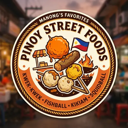Vibrant Logo for Filipino Streetfood Avenue