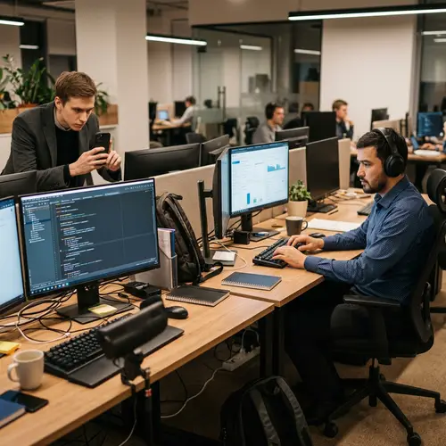 Yarik Steals Code from Uzbek | Covert Scene Unfolds