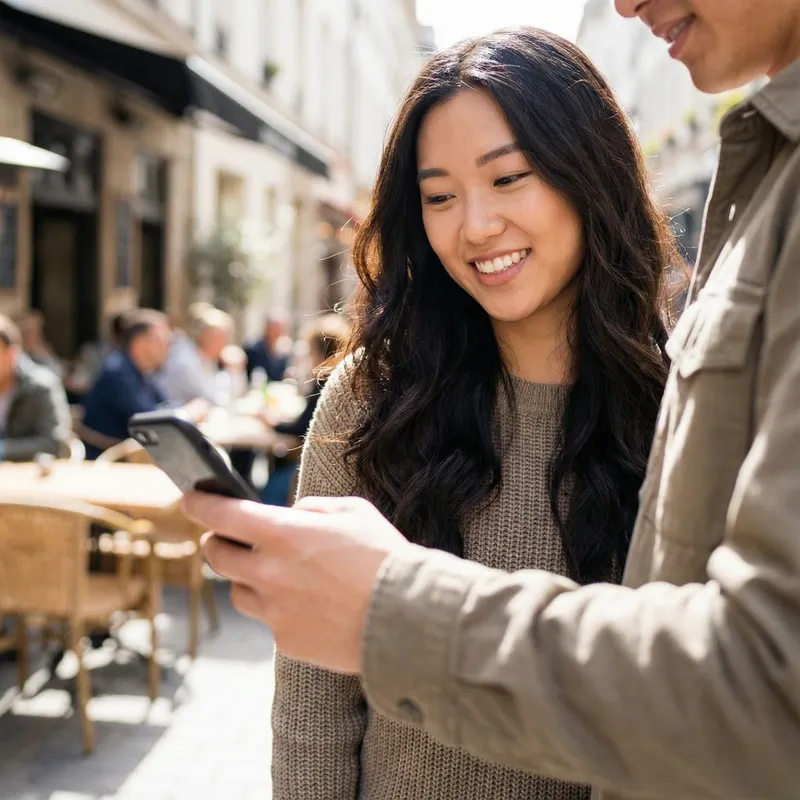 Beautiful Asian Girl Beside Me
