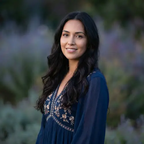 Exceptionally Beautiful Hispanic Woman with Dark Hair