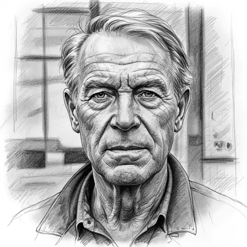 Transform Photo to Sketch and Age 20 Years