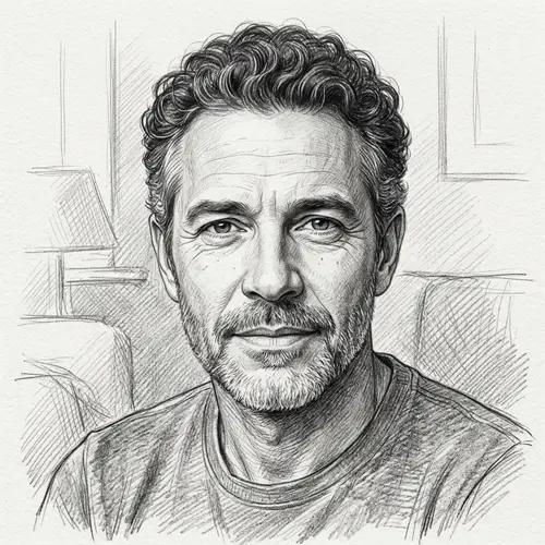 Transform Photo to Sketch and Age 20 Years