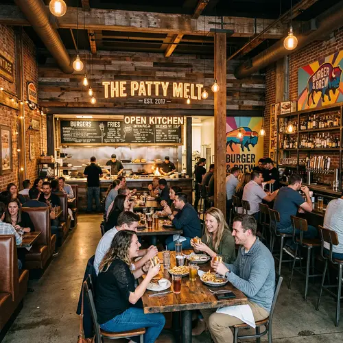 Stylish Burger Restaurant Interior Designs