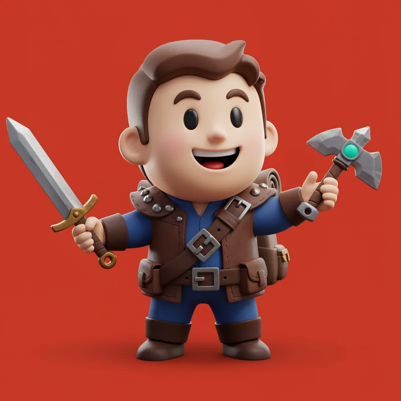 D&D Adventure Mascot: Moddle Character Design