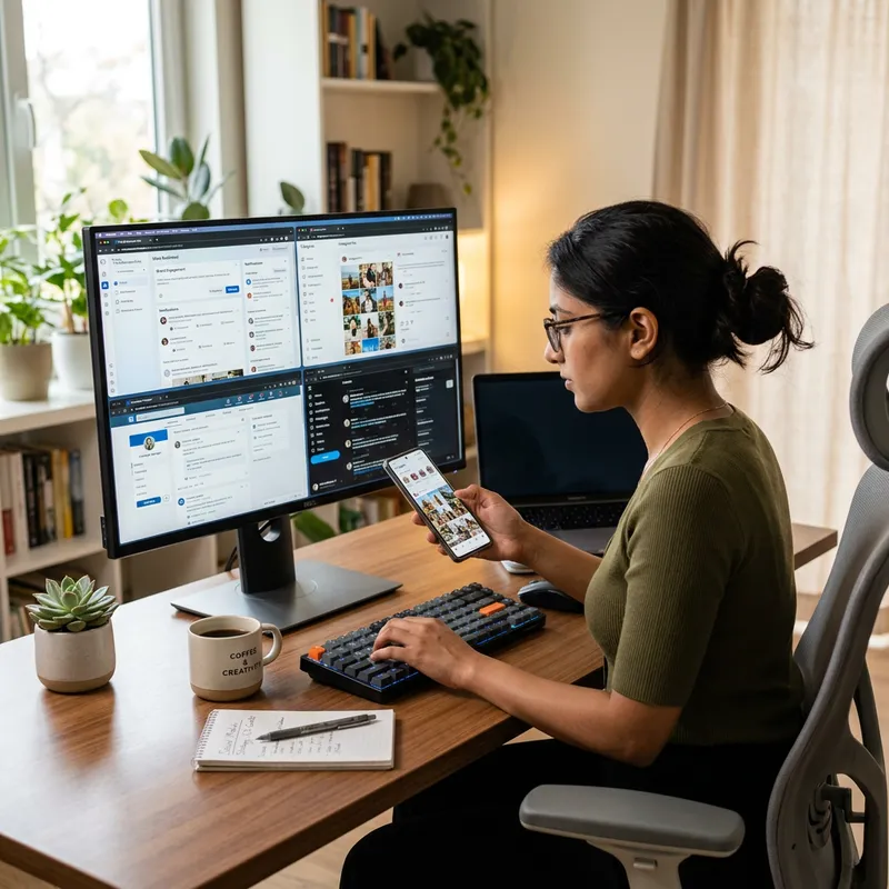 Social Media Manager: Facebook, Instagram, LinkedIn & Twitter