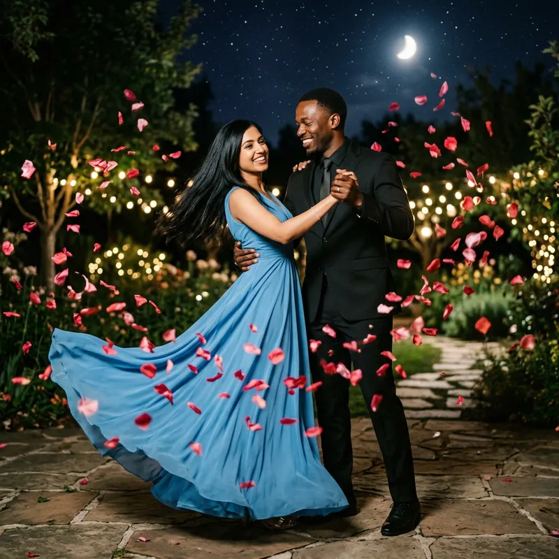 Artistic Interpretation of Love in Motion Artistic Interpretation of Love in Motion