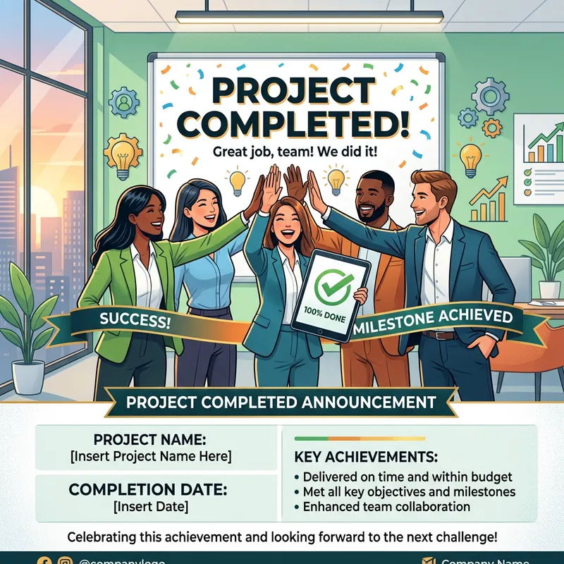 Project Completion Announcement