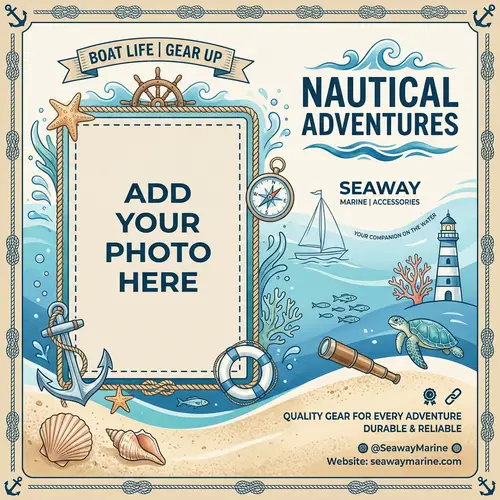 Marine & Boat Accessories: Natural Graphics Template