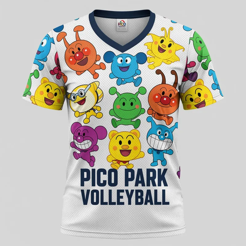 Pico Park Character Volleyball Jerseys
