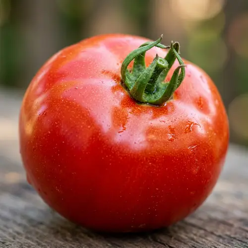 Fresh Organic Tomato: Juicy & Vibrant Red