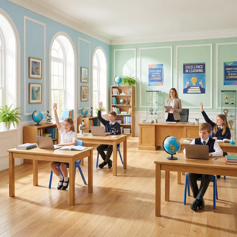 Bright and Inviting Classrooms for Quality Education