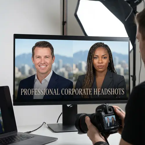 Professional Corporate Headshots | High-Quality Business Portraits