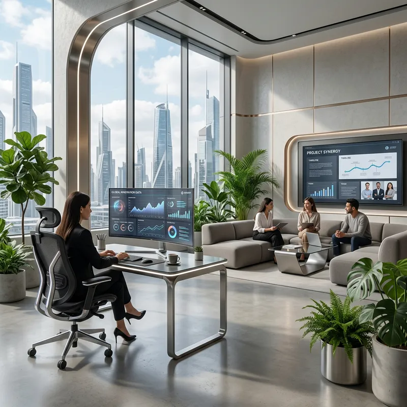 Modern Futuristic Office Interior Design Ideas