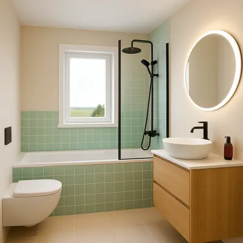 Stylish Bathtub Shower Combo for Modern Bathrooms