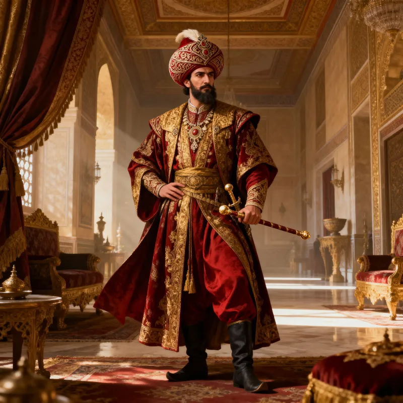 15th Century Ottoman Empire Royal Figure