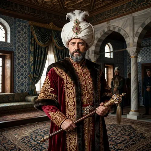 15th Century Ottoman Empire Royal Figure