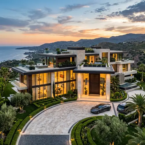 Most Expensive Soccer House with Modern Architecture and Grand Entrance