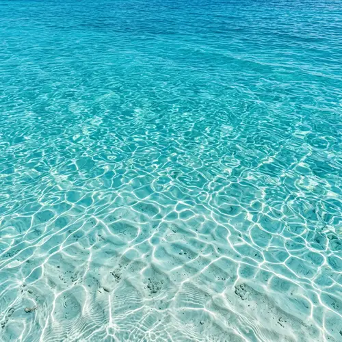 4K Tiled Caribbean Sea Water Texture