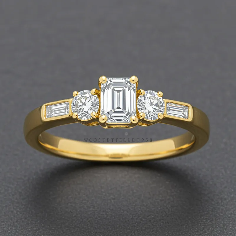 Elegant Yellow Gold Diamond Bezel Ring Elegant Yellow Gold Diamond Bezel Ring