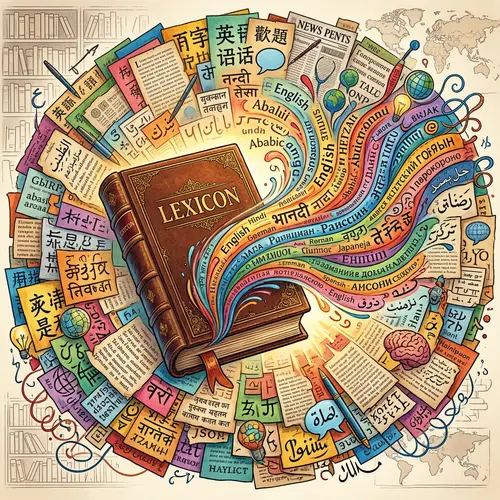 Multilingual Lexicon Collage | Language Unity & Diversity