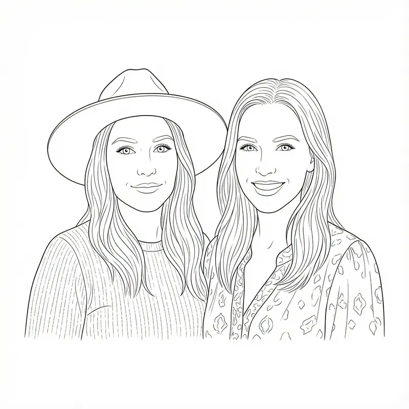 Clean & Precise Line Art Conversion Service