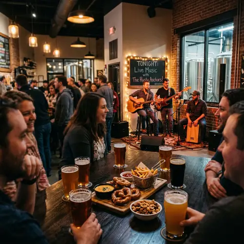 Beer, Snacks, and Live Music Events