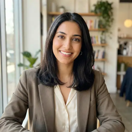 Radiant Beauty: Attractive Female with Elegant Style