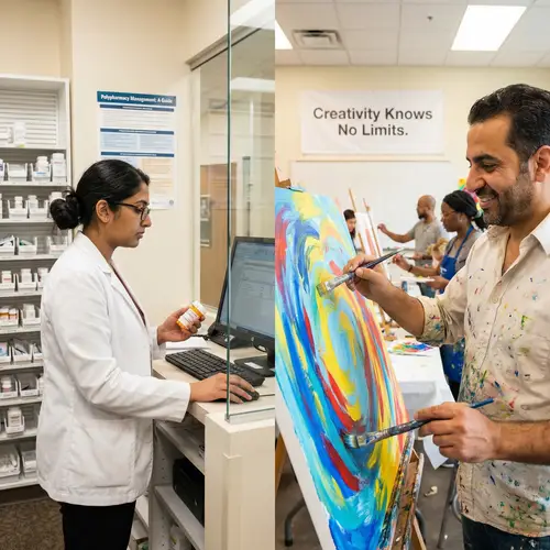 Polypharmacy and Intellectual Disability | Scene Illustration