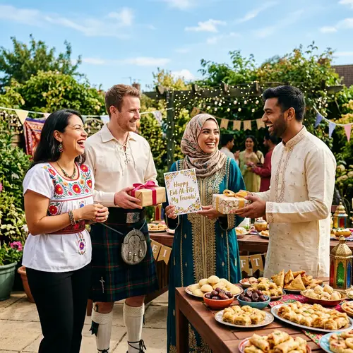 Happy Eid Al-Fitr My Friends - Celebrate Togetherness