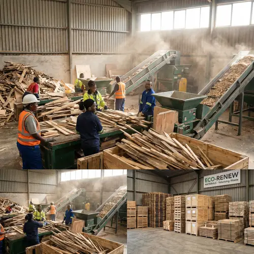 Wood-Based Waste Processing & Valorisation Industry | Components for Storage & Transport