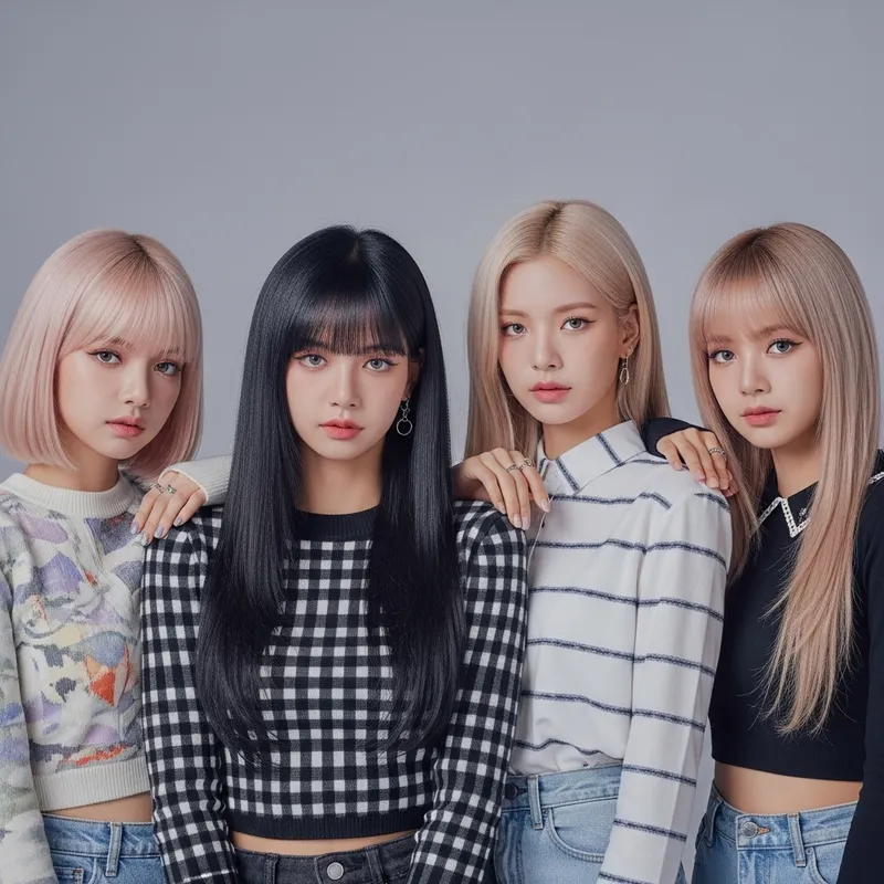 Stunning K-Pop Girl Group Inspired by Blackpink