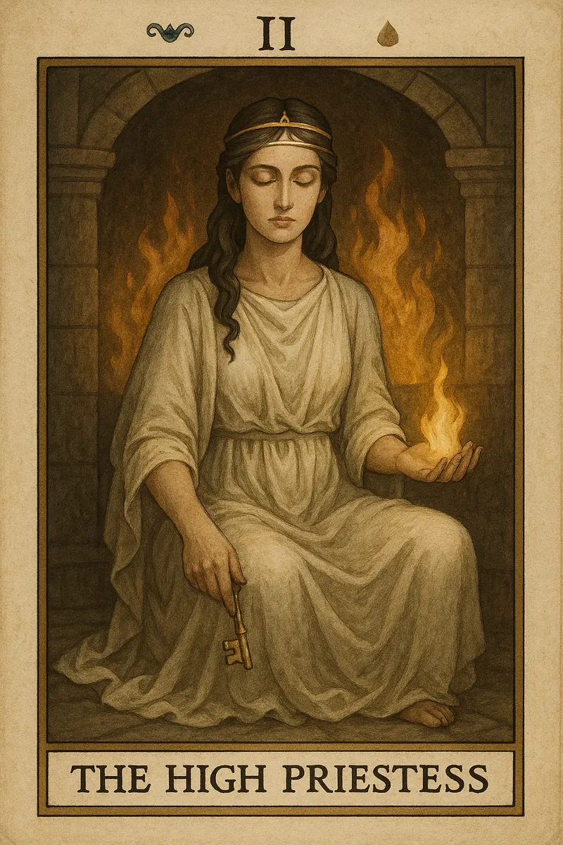 II – The High Priestess: Hestia's Inner Wisdom