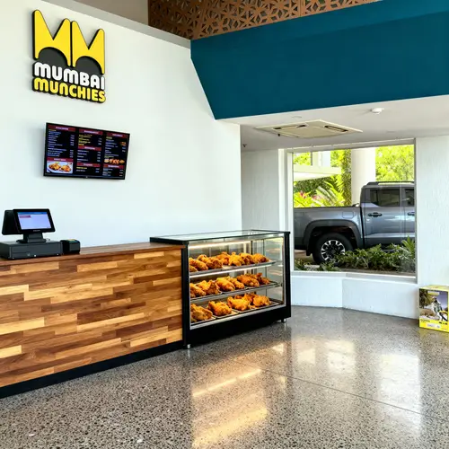 Mumbai Munchies Reception Area Design