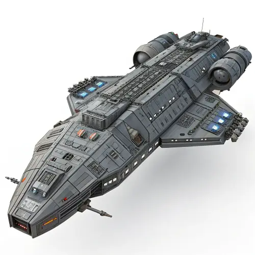 Build the Prometheus Spaceship from Stargate