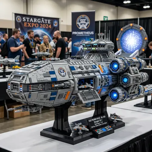 Build the Prometheus Spaceship from Stargate