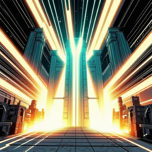 Heavenly Gates: A Neil Gaiman Comic Strip