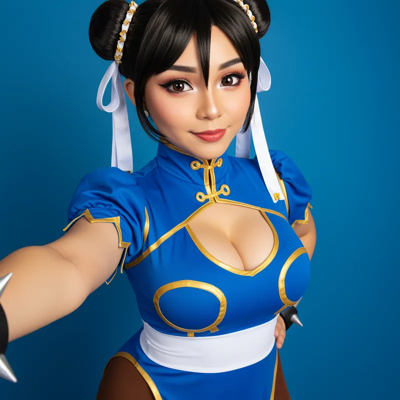 Chibi Anime Girl in Chun Li Costume – Cosplay Showcase