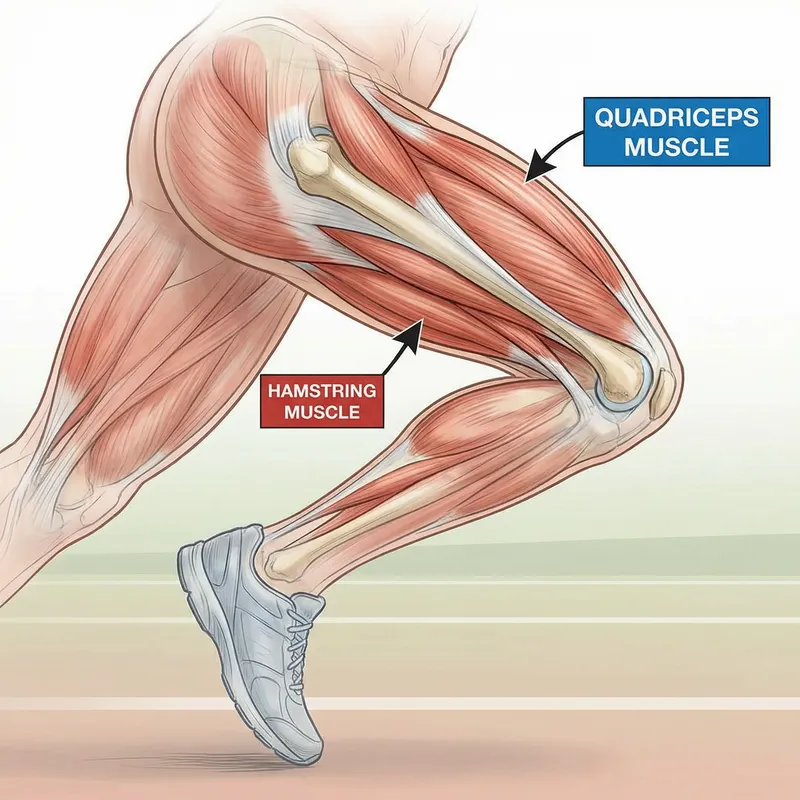 Runner's Thigh Muscle Anatomy: Quadriceps & Hamstring