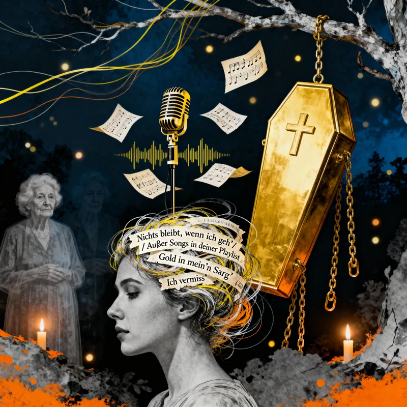 Visual Collage for Tom Hengst's 'Eine Stimme'