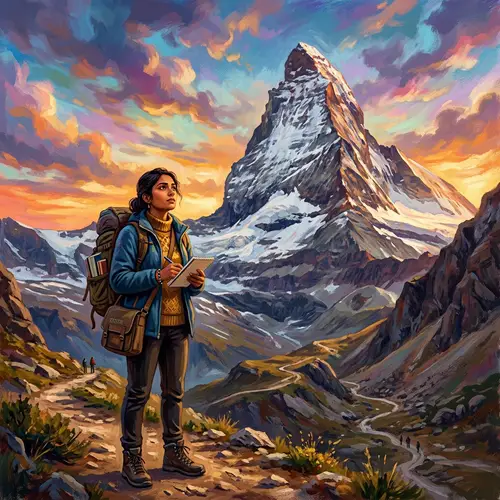 Determined South Asian Female Student Facing Educational Journey