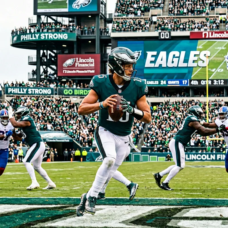 Patrick Mahomes in Eagles Jersey - Fan Gear