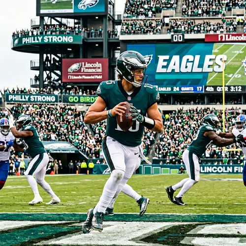 Patrick Mahomes in Eagles Jersey - Fan Gear
